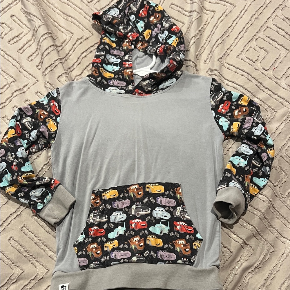 Kids George hat cars Hoodie -
